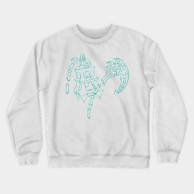 Tresh Lantern Crewneck Sweatshirt by DeLyss-Iouz